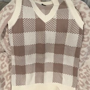 Abercrombie & Fitch Sweater Vest Mini Dress